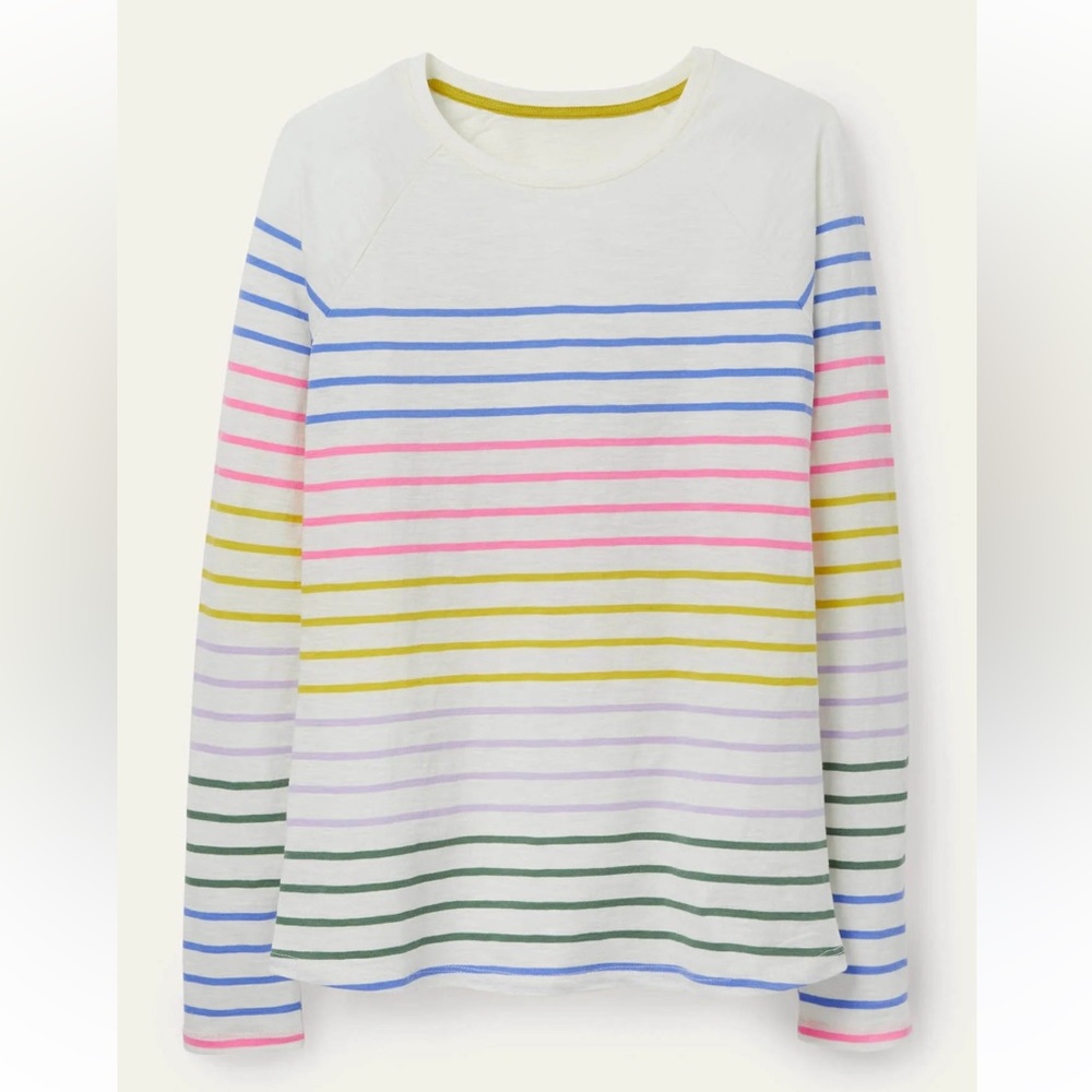 Boden long sleeve striped shirt, Breton style